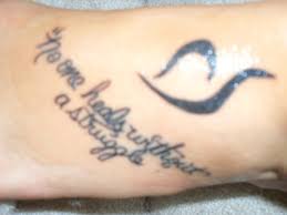 Recovery Tattoos | Eating Disorder Recovery via Relatably.com