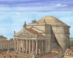 Image of Pantheon original construction