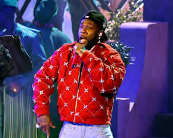 Image of Burna Boy in streetwear 2024