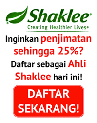 KELEBIHAN JADI AHLI SHAKLEE
