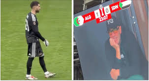 Zinedine Zidane spotted in stands watching son Lucas’ AFCON debut for Algeria