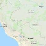 Magnitude quake hits Peru, some