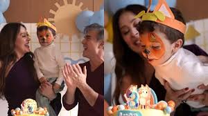 Claudia Raia celebra três anos do filho com festinha temática em Lisboa: 'Comemorar aqui foi muito especial'