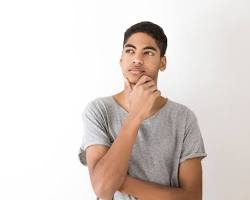 Image of teenager thinking