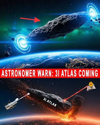 Mysterious object 3i/atlas appears in space