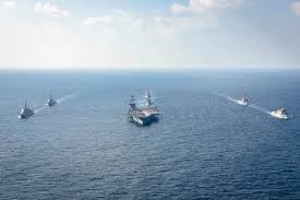 North Korea commissions 2nd naval destroyer as US, South Korea and Japan begin a military drill