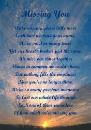 Death Missing You Daddy Quotes | Ross&#39;s 3rd year in heaven | signs ... via Relatably.com