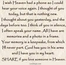 If you love someone in heaven. What a sad sad week it has been. I ... via Relatably.com