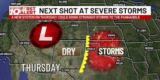 FIRST ALERT: Severe storms possible Thursday