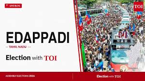 Edappadi Assembly Election Results 2026 Live Updates: DMK's C. Kasi, AIADMK's Edappadi K. Palaniswami, and TVK's M. Arunkumar are contesting for this seat among others