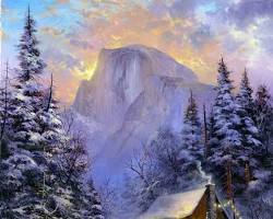 Image of Christmas in Yosemite National Park