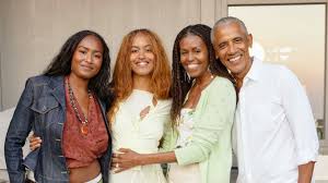 Michelle Obama addresses how she's 'slipping up' over dating talk with daughters Malia and Sasha