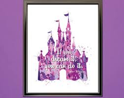 Disney&#39;s Magic Kingdom Castle with Walt Disney by MetroDesignMe via Relatably.com