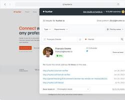 Image of Hunter.io website