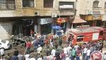 حريق في مطعم للوجبات السريعة