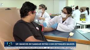 Bancos de sangue entram em alerta após queda de doações