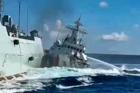 Two Chinese coast guard personnel marked as "martyrs" after South China Sea collision last year