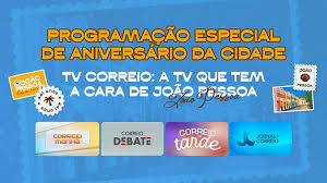 TV Correio prepara programação especial para celebrar os 441 anos de João Pessoa