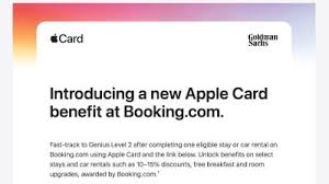 Apple Card Now Fast-Tracks Booking.com Perks With Just One Trip