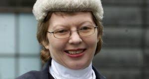Ms Justice Elizabeth Dunne who sat as part of the first all-woman Supreme court yesterday. The other judges were the Chief Justice, Ms Justice Susan Denham, ... - image