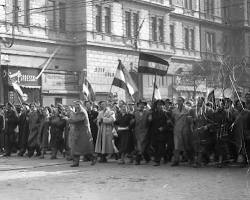 Image of Budapest, Hungary, in 1956