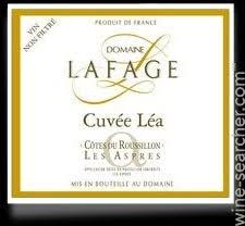 Image result for Lafage Cotes Roussillon Aspres Cuvee Lea