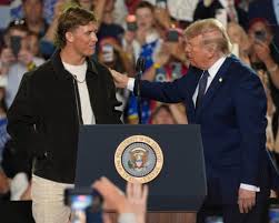 Abdul Carter says he and Giants teammate Jaxson Dart ‘are good’ after Trump rally post