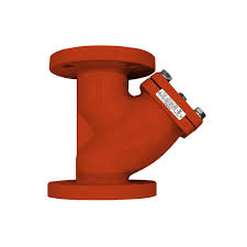 Titan Flow Control 4 in. Flange End Red Ductile Iron “Y” Wye ...