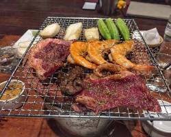 Sizzling Khmer-style barbecue in Phnom Penh