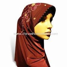Muslim Scarf/Hijab Made of Cotton/Chiffon/Pashmina/Silk/Gauze/Spandex/Chinlon - muslim-scarf-hijab-made-of-cotton-chiffon-pashmina-silk-gauze-spandex-chinlon-15051384898