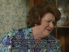 Keeping Up Appearances on Pinterest | Buckets, Daisies and Comedy via Relatably.com