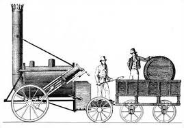 Stephenson perfecciona la locomotora de vapor