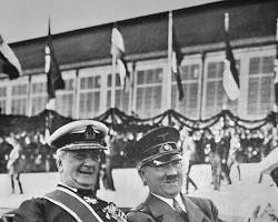 Image of Hungarian fascist demonstration in 1935