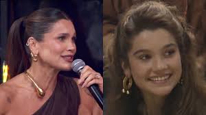 Flávia Alessandra relembra início da carreira após vitória em concurso do Domingão do Faustão: 'Tenho orgulho'