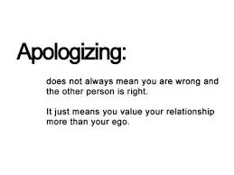 Brainstorm: Apologizing: Valuing Your Relationship More Than Your Ego via Relatably.com