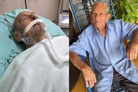 Fenômeno nas redes, vovô Anésio é internado na UTI após parada cardiorrespiratória