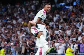 Mbappé logra uno de varios dobletes en La Liga y Real Madrid aplasta 4-1 a Rayo