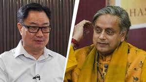 Shashi Tharoor accepted Congress is anti-women: Kiren Rijiju's big claim