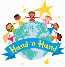 Children hand-in-hand
