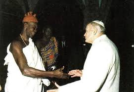 Image result for John paul II and the devil, images