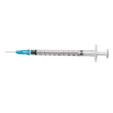 Standard Tuberculin Syringe with Needle PrecisionGlide 1 mL ...