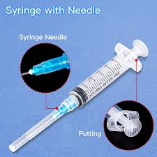 Amazon.com: 5ML Disposable syringe with Needle, Individually ...