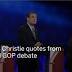 Christie should brush up on international trade, a breakthrough for...