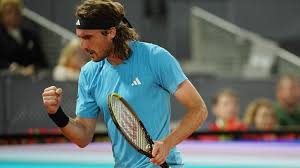 Tennis : Tsitsipas enchaîne à Madrid et rejoint Ruud en huitièmes de finale