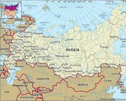 Image of Russia map