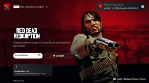 Red Dead Redemption 1's Free PS5 Upgrade Is Available to Download Now, Included with PS Plus Extra