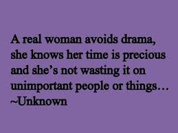 drama, real woman, unimportant people. Grow up stop being a child ... via Relatably.com