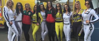 Resultado de imagem para girls racing paddock