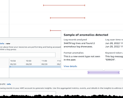 Image of AWS DevOps Guru View Anomalies screen