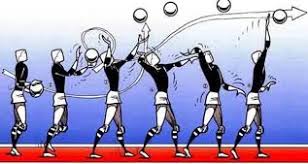 Resultado de imagen para saque de voleibol de tenis